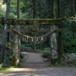 「鳥居」　岩戸神社